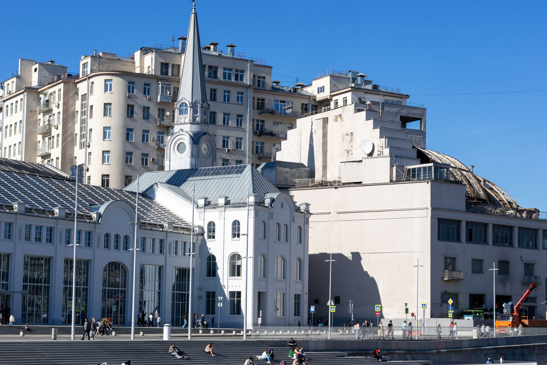 How Were These Buildings Physically Moved?